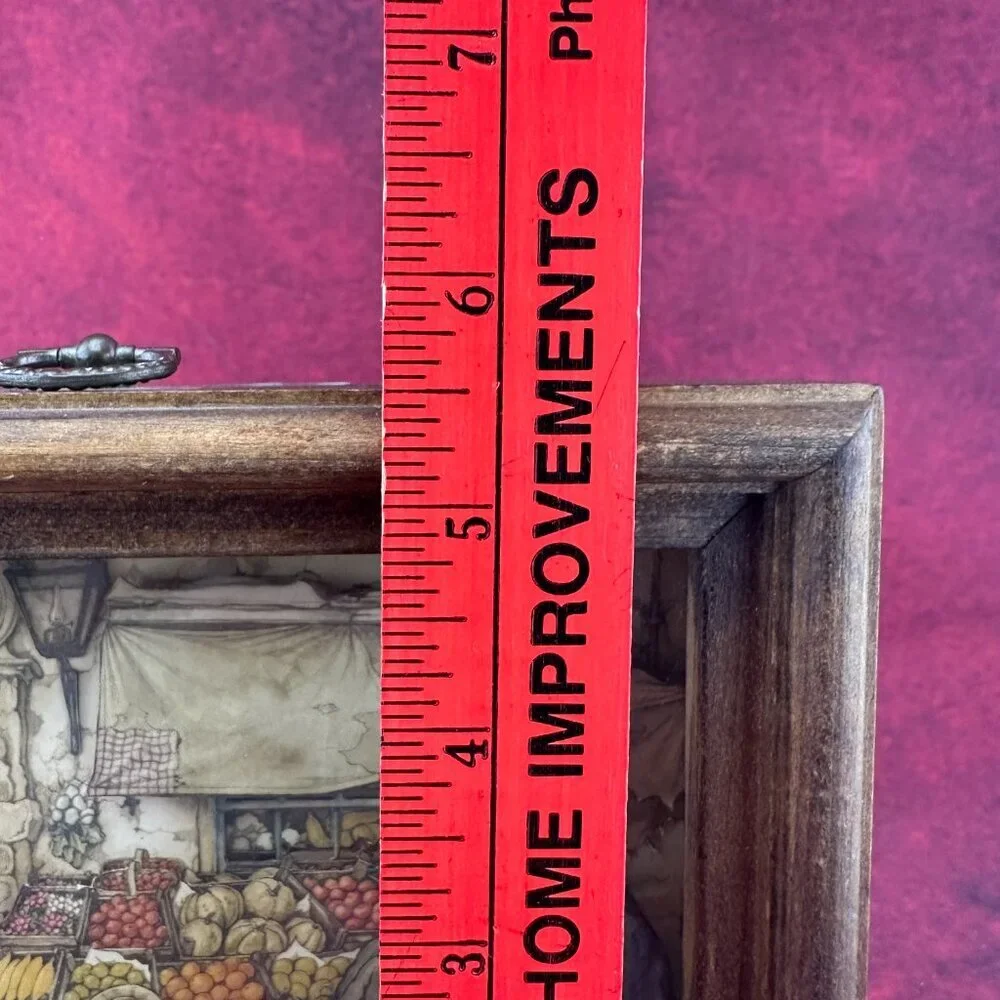 VINTAGE ANTON PIECK PAPER 3D ART WALL HANGING 